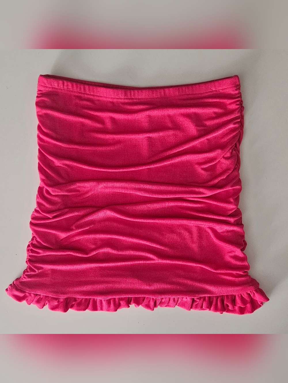 Electric Hot Pink Mini Skirt